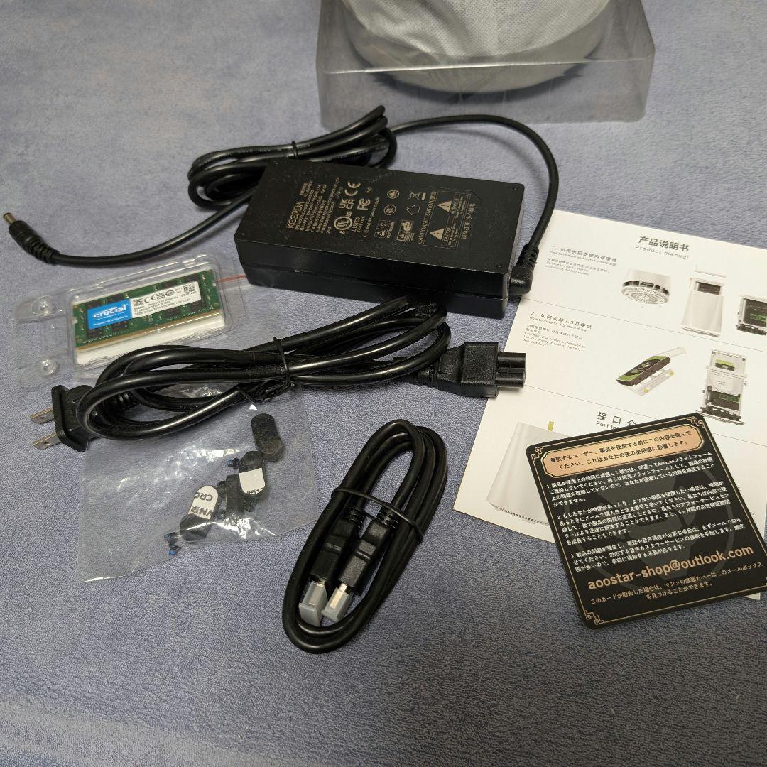 Aoostar N150 ミニ PC, メモリ 32GB