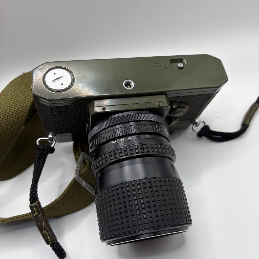 Canon F-1 オリーブドラブ キヤノン フィルム 一眼レフ カメラ