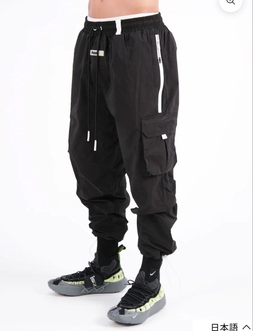 pvot ナイロンジャケット　セットアップ