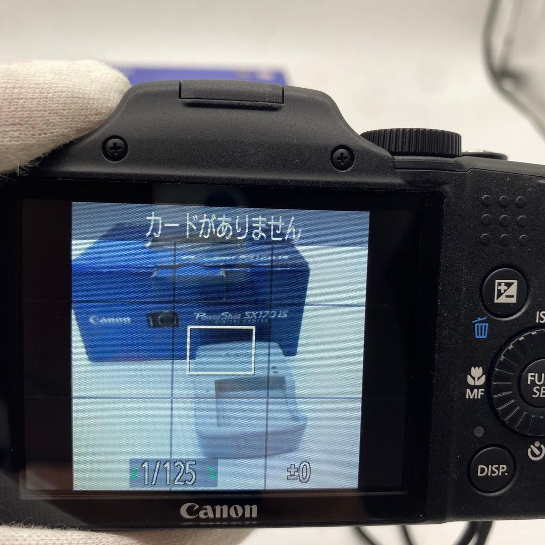 美品 Canon PowerShot SX170 IS デジカメ 箱付き 完動品