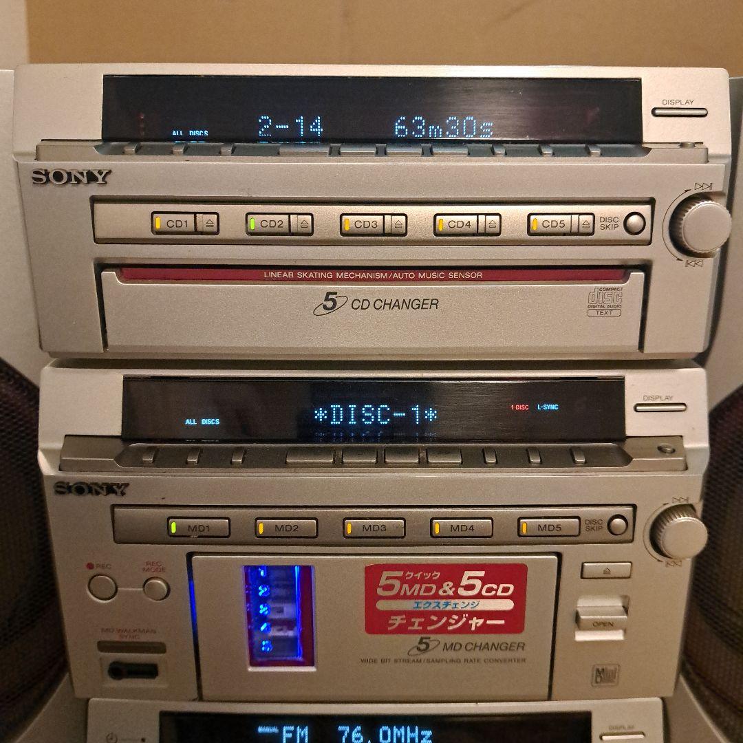 SONY　ソニー コンポ DHC-MD777 ジャンク品扱い