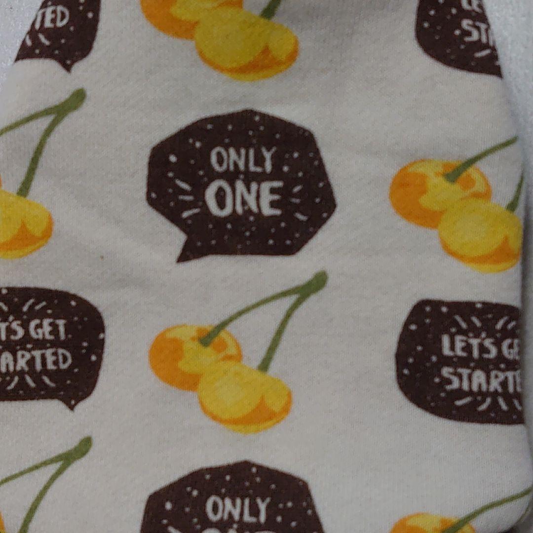 犬服 3S わんこの普段着　黄色いさくらんぼ