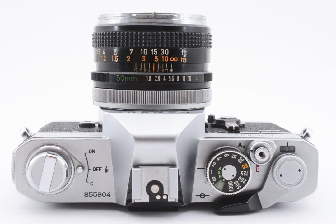 【動作品】Canon FTb + FD 50mm f1.8