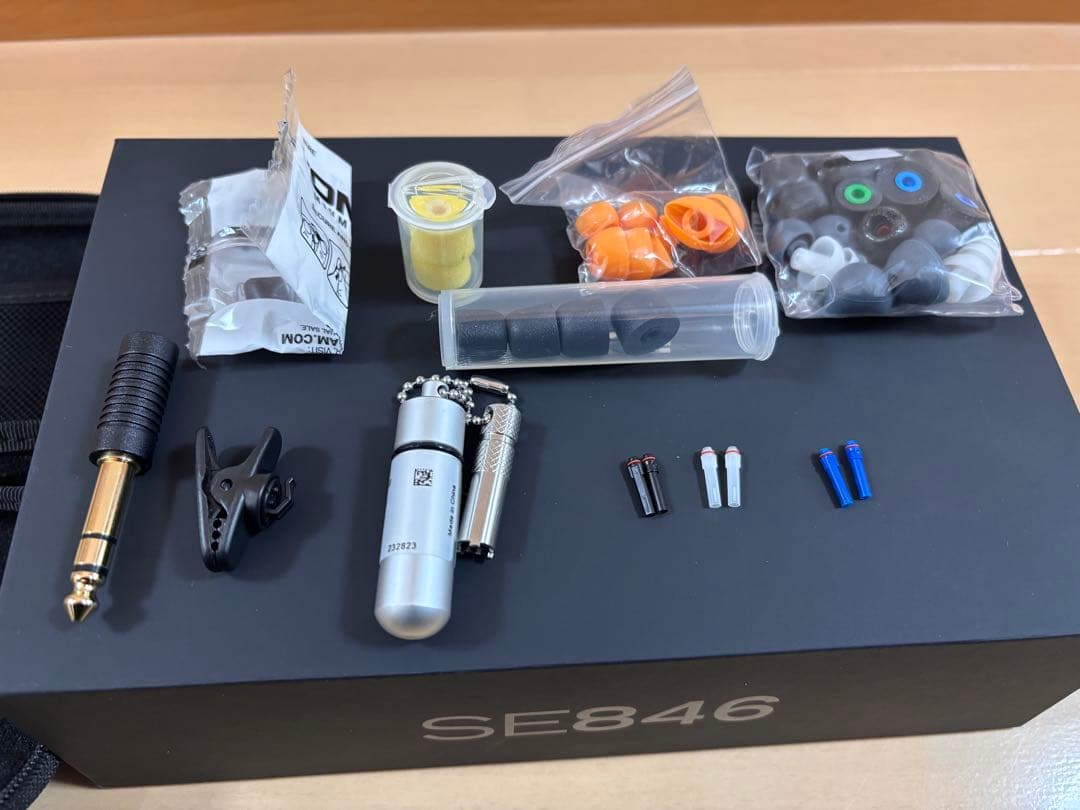 SHURE SE846 GEN2 (2世代)クリア　カスタムイヤホン