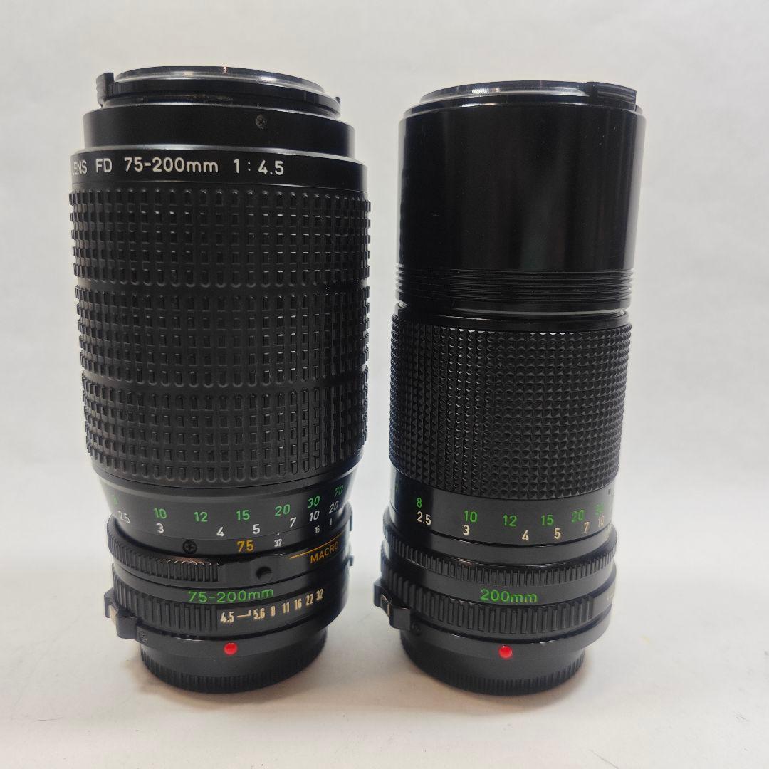 Canon A-1 一眼レフカメラ レンズ5本セット