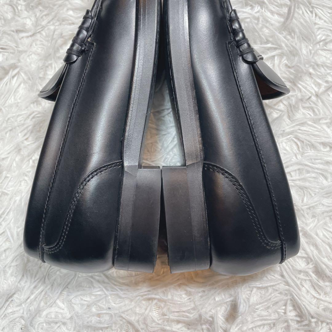 極美品　リーガル　ローファー　レザー　ブラック　黒　25cm