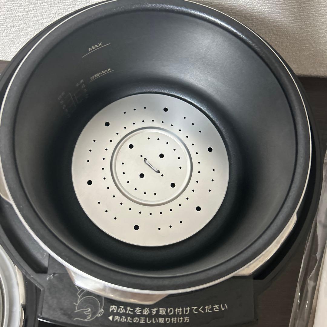 【限定価格】Panasonic 電気圧力鍋 NF-PC400 ブラック