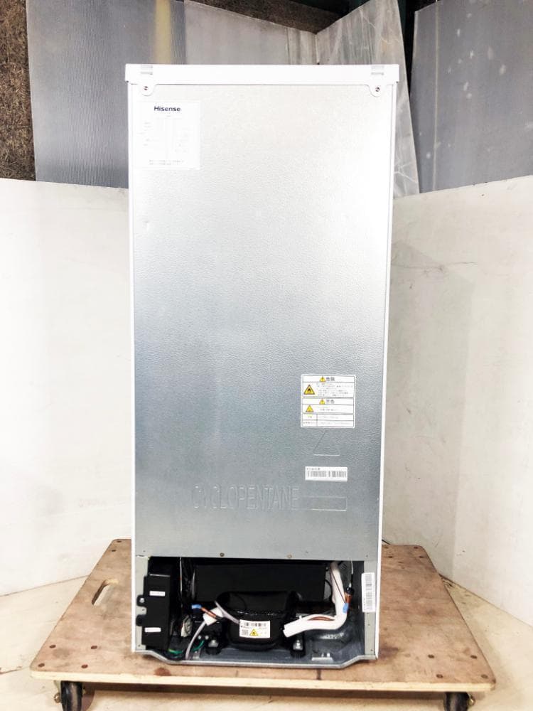 本州送料無料22年製★ハイセンス 135L 冷蔵庫【HR-G13C-W】