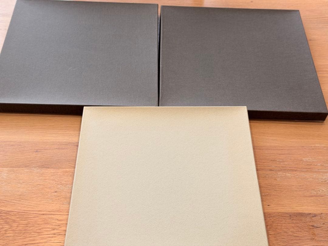 会津塗 丸盆 お盆 3枚セット箱付き 漆器