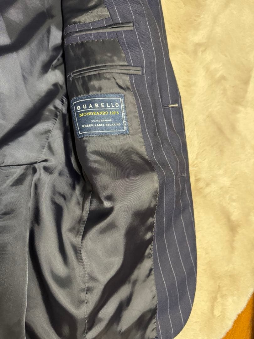 ユナイテッドアローズ　グリーンレーベルリラクシング　スーツ　セットアップ