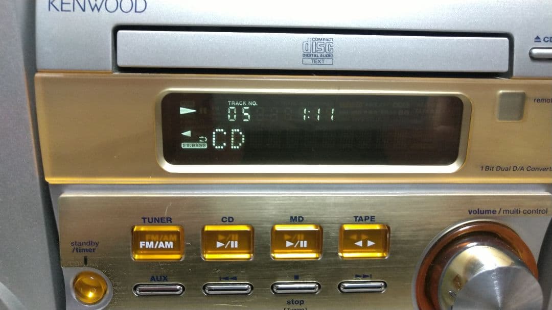 高音質！KENWOOD RXD-SG3MD-LS-SG5リモコン、取説他付き