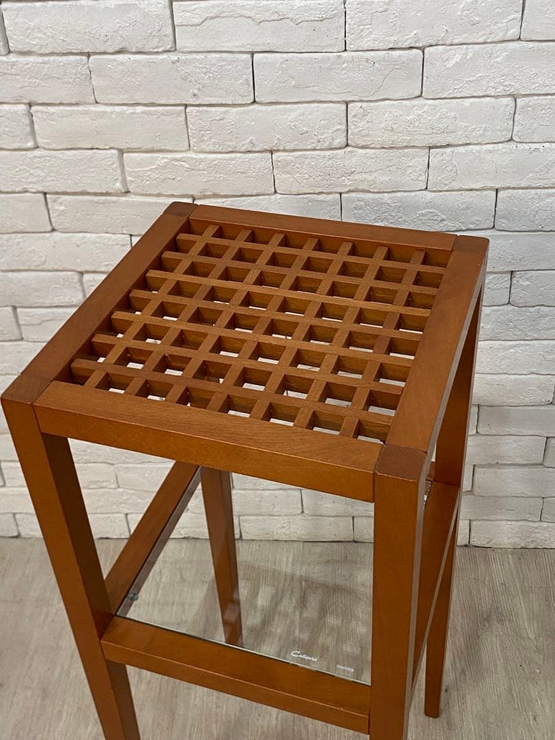 【M.T(プロフ必須)】イタリア製　カリガリス　花台　飾り棚　玄関