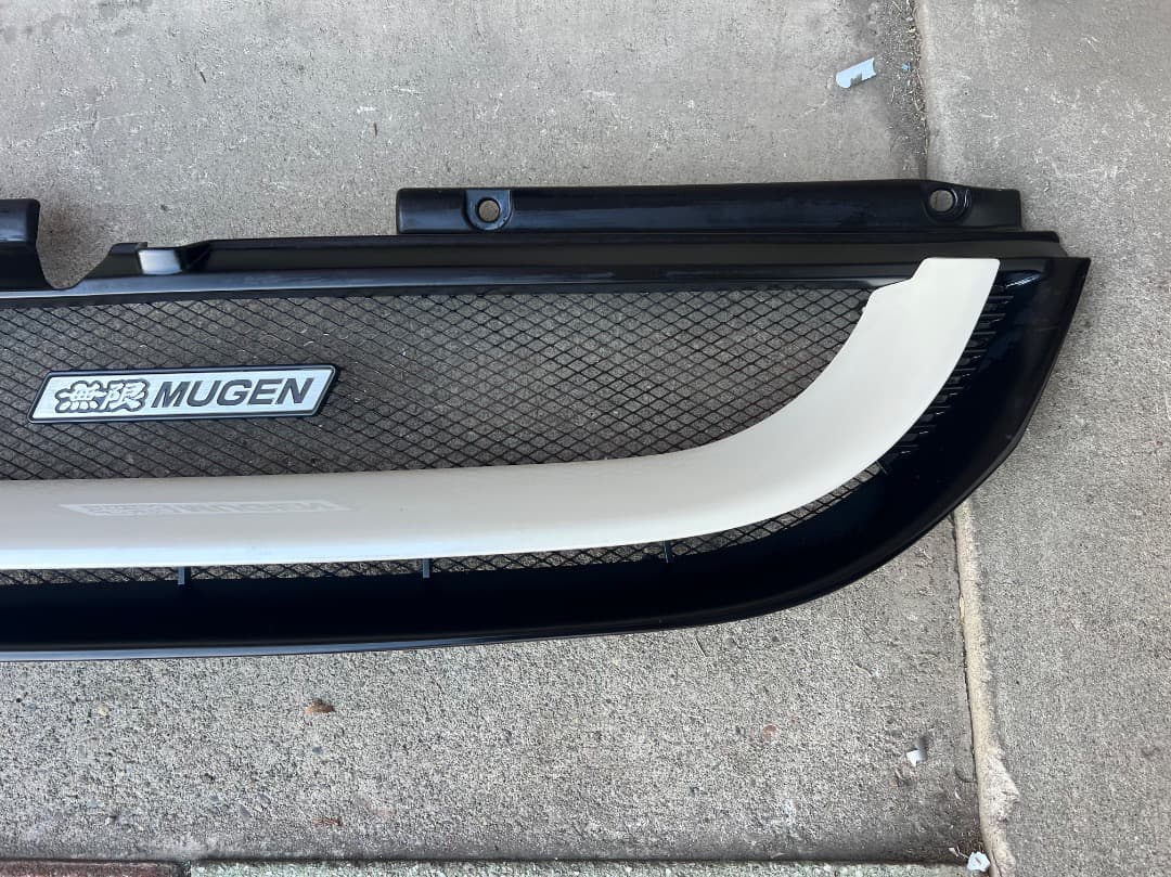 無限 MUGEN 純正 フロントグリル パールホワイト RB1／RB2 前後期