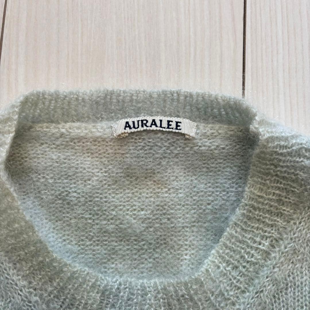 AURALEE タイダイモヘアニット　サイズ4