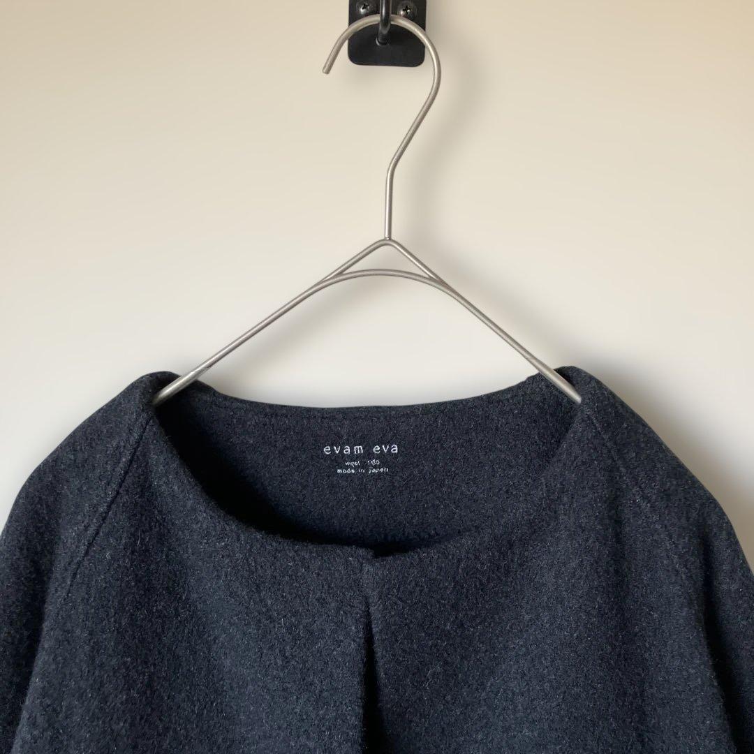 evam eva プレスウールコート　ヨーガンレール えみおわす　中川政七商店