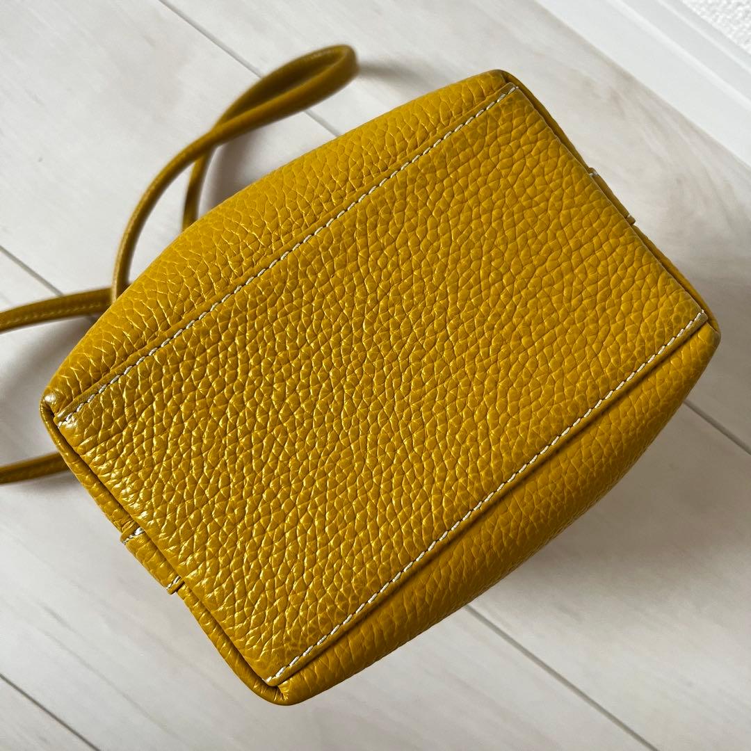 vasic bond mini mini ハンドバッグ　イエロー