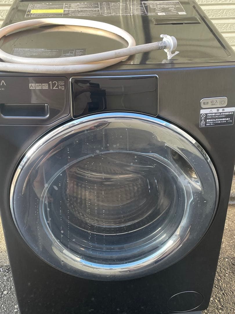 めみ様の専門　ドラム式洗濯乾燥機 シルキーブラック AQW-DX12N-K