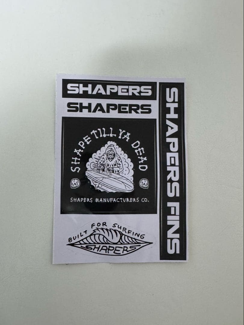 美品 SHAPERS ツインフィン アッシャーペイシー ツインスタビ FCS2