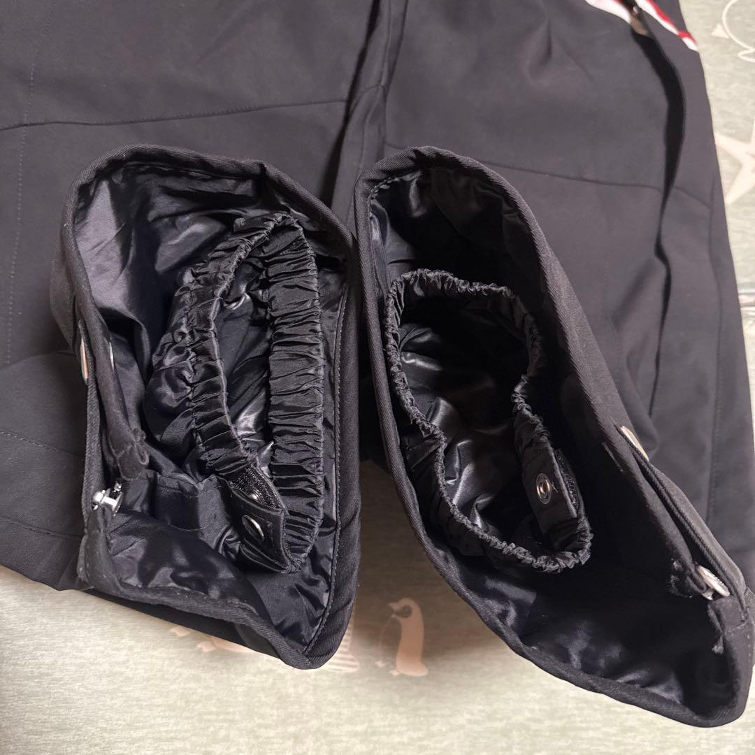 OGSAKA DESCENTE スキーウェア 上下 上着M・パンツ L 赤／黒