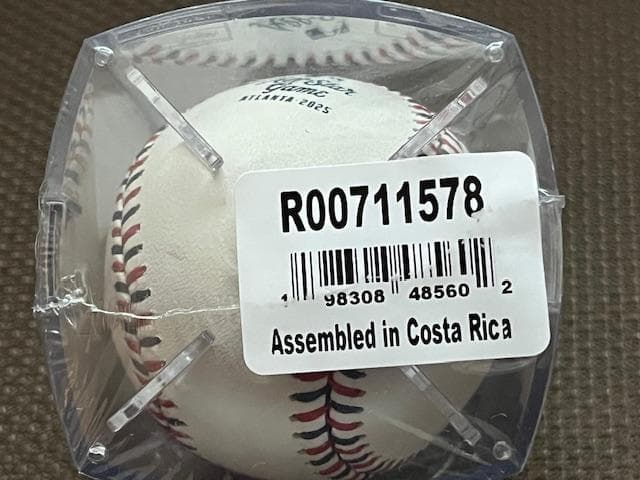 大谷翔平出場2025MLBオールスターGAME使用公認球ケース入限定品1