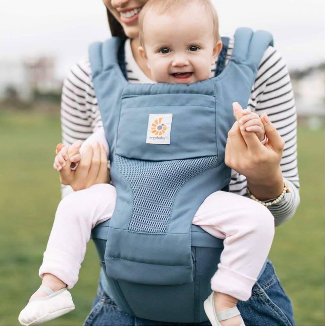 Ergobaby hip seat エルゴベビー ヒップシート ブルー
