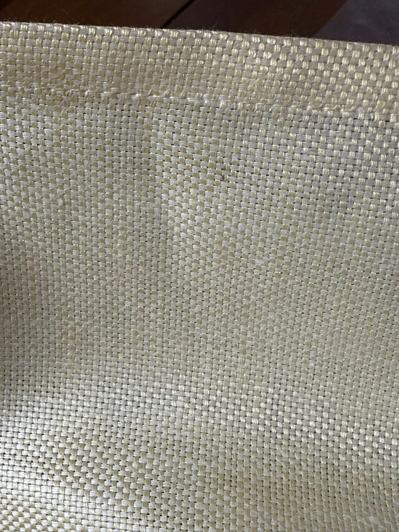 エルメス　馬柄　ホース　テーブルクロス　リネン　麻　ライトイエロー　黄色　未使用