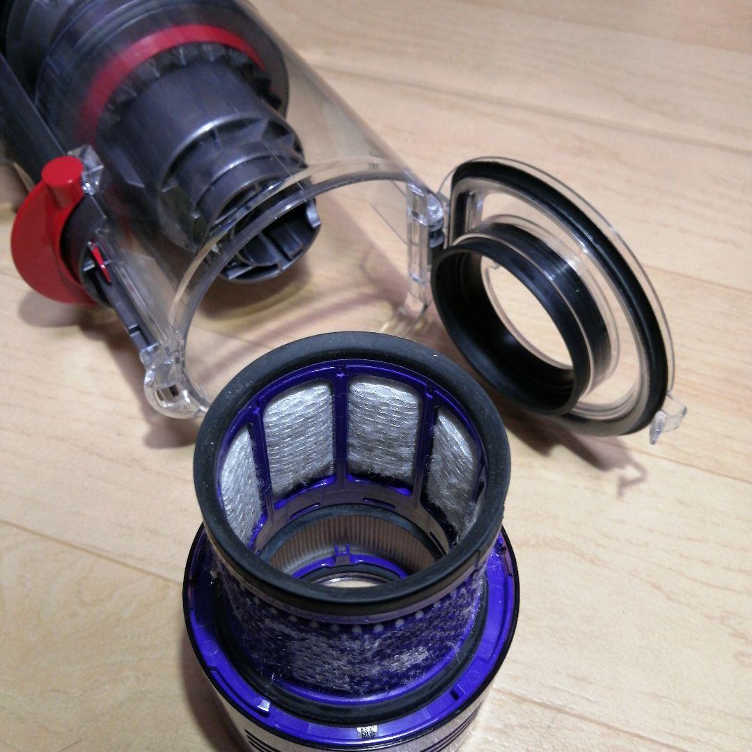 ダイソン V11 SV14本体 強化トリガー交換 分解清掃済みバッテリー64分
