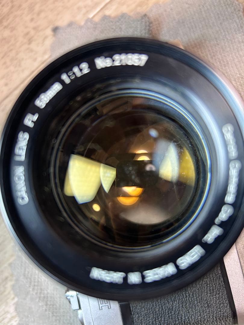 Canon キャノン FX レンズ　58mm F1.2 FL セット