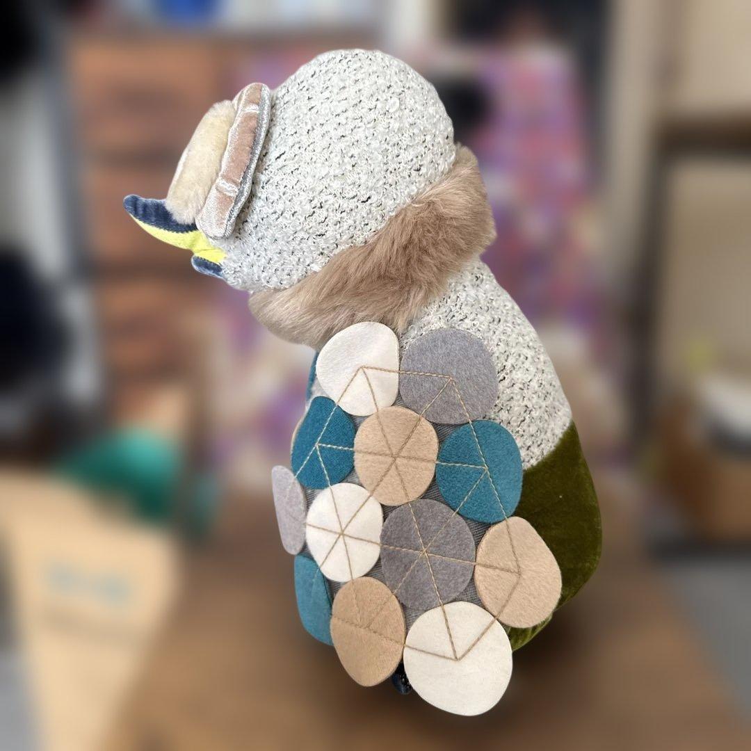 クチパクアニマルスピーカーオウル ぬいぐるみ フクロウ　入江優子（IRIIRI）