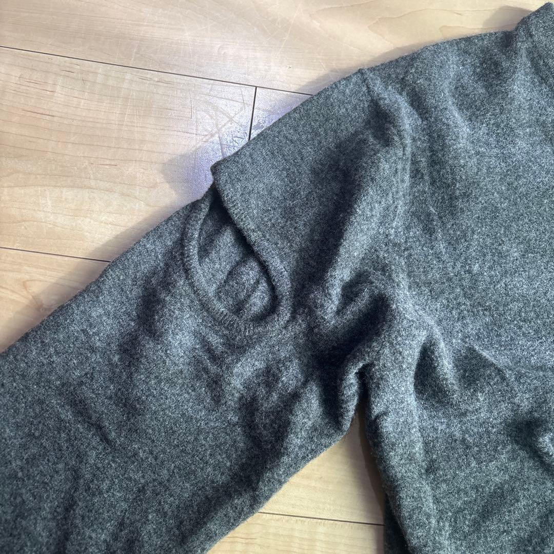 TOGA ARCHIVES ホールプルオーバーニット グレー ウール