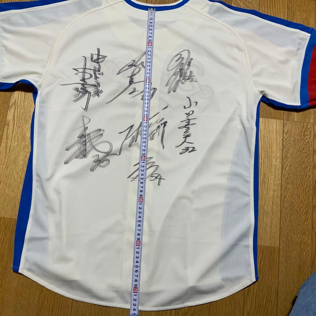 中日ドラゴンズレトロユニフォーム(サイン付き)