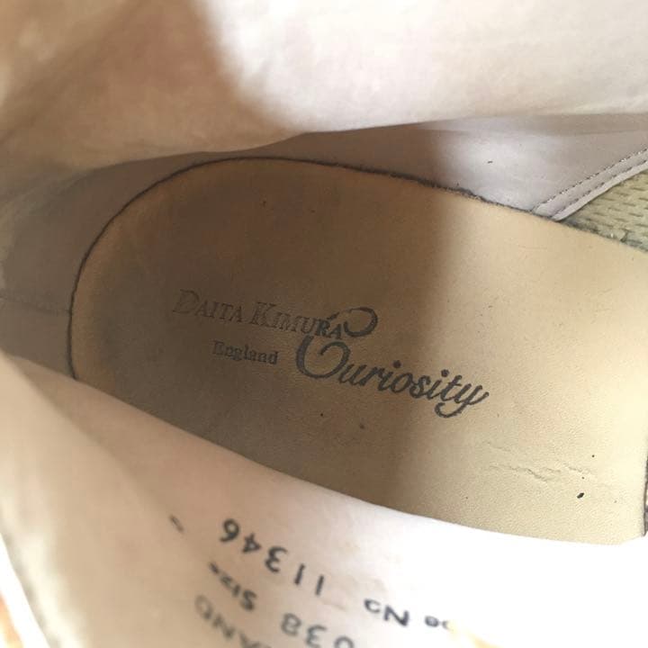 DAITA KIMURA スウェードウィングチップブーツ