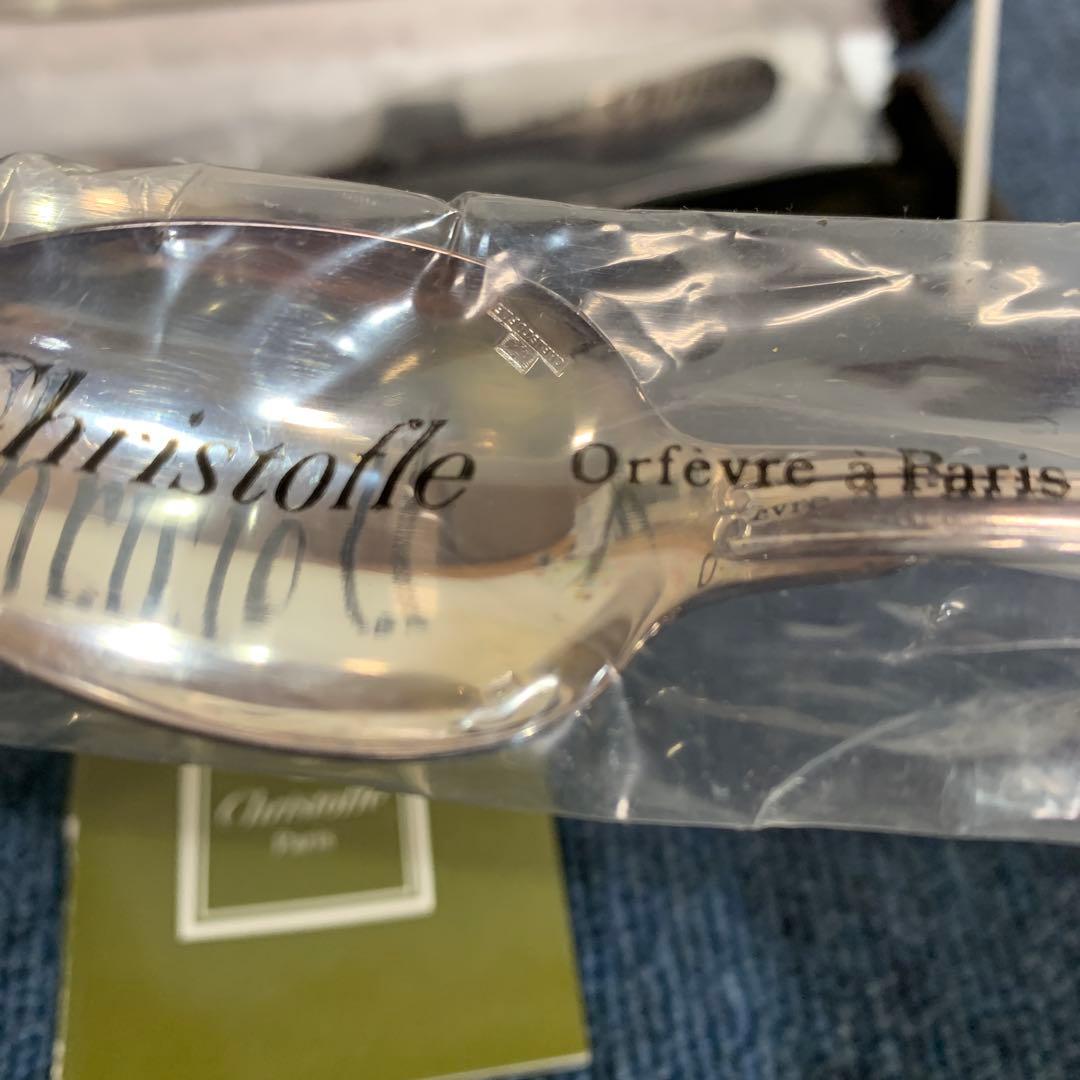 未使用 クリストフル スプーン 日本