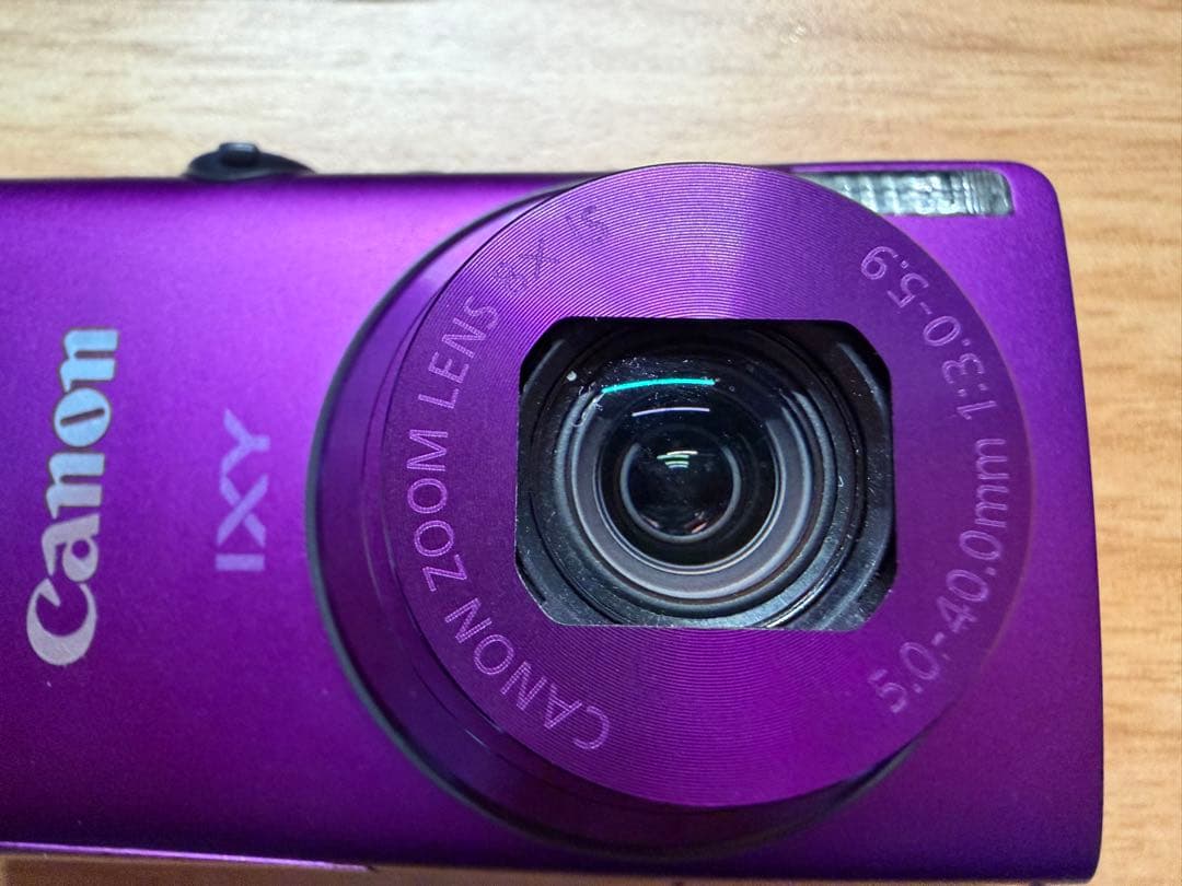 Canon IXY パープル デジタルカメラ