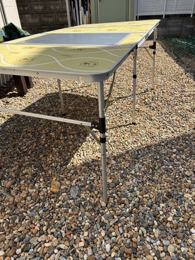 テーブル・チェア・ハンモック Coleman SLIM 4-FOLDING BBQ TABLE