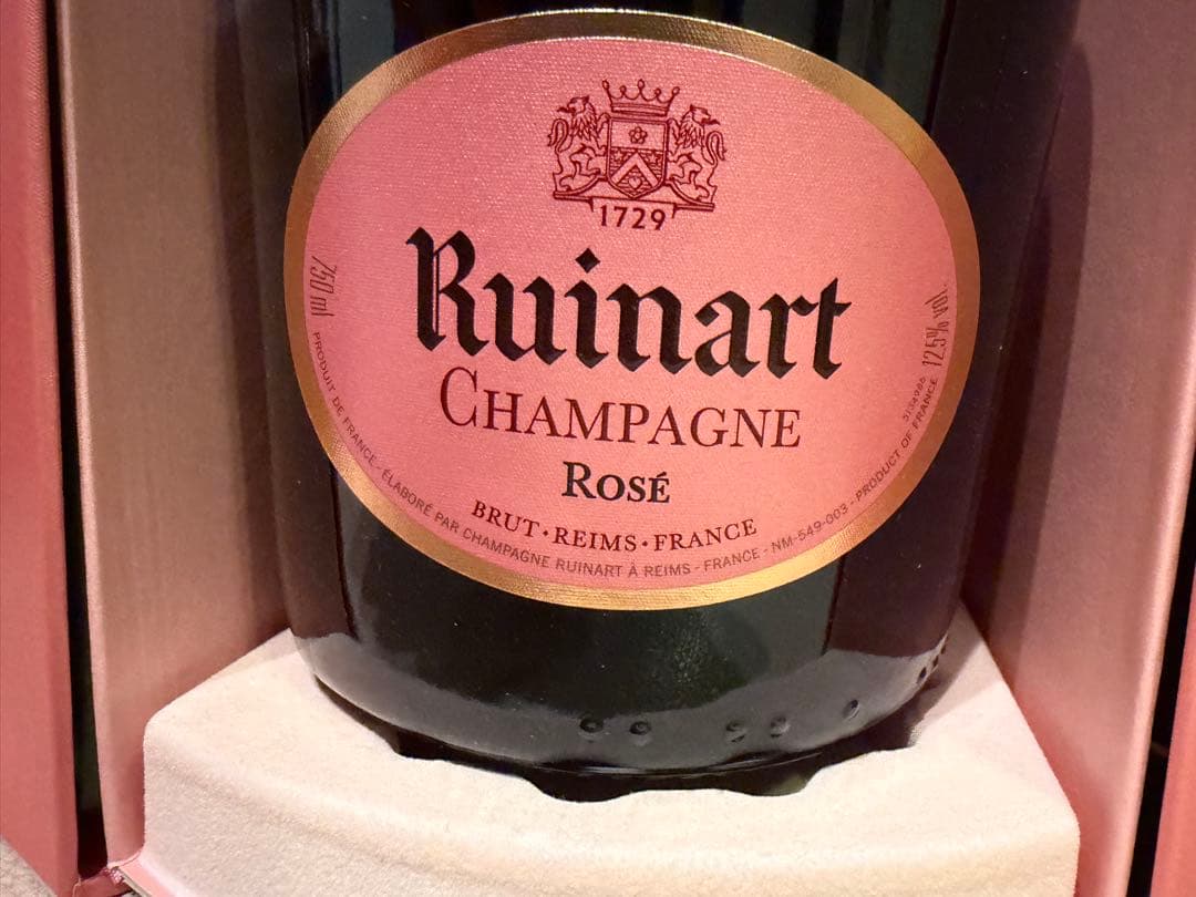 Ruinart ロゼ シャンパン 1729【早いも勝ち】