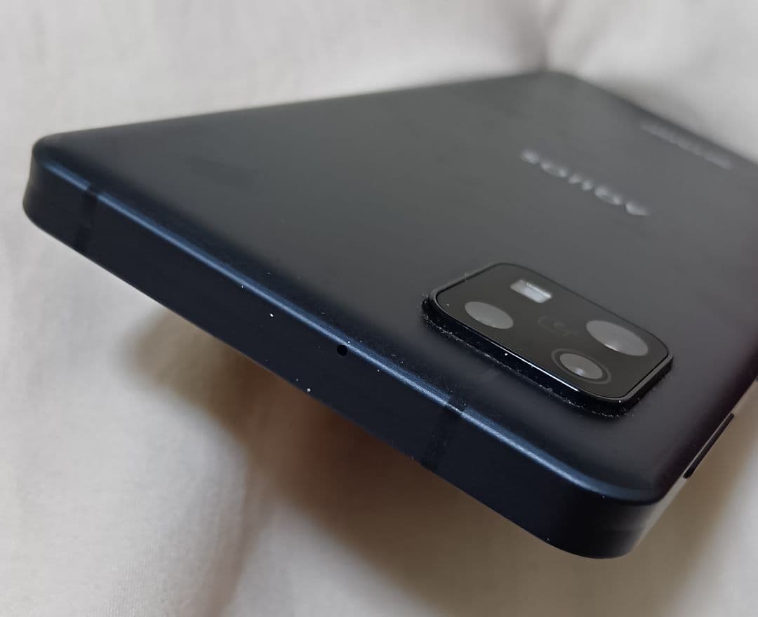 SHARP AQUOS sense6s ブラック 美品 楽天モバイル