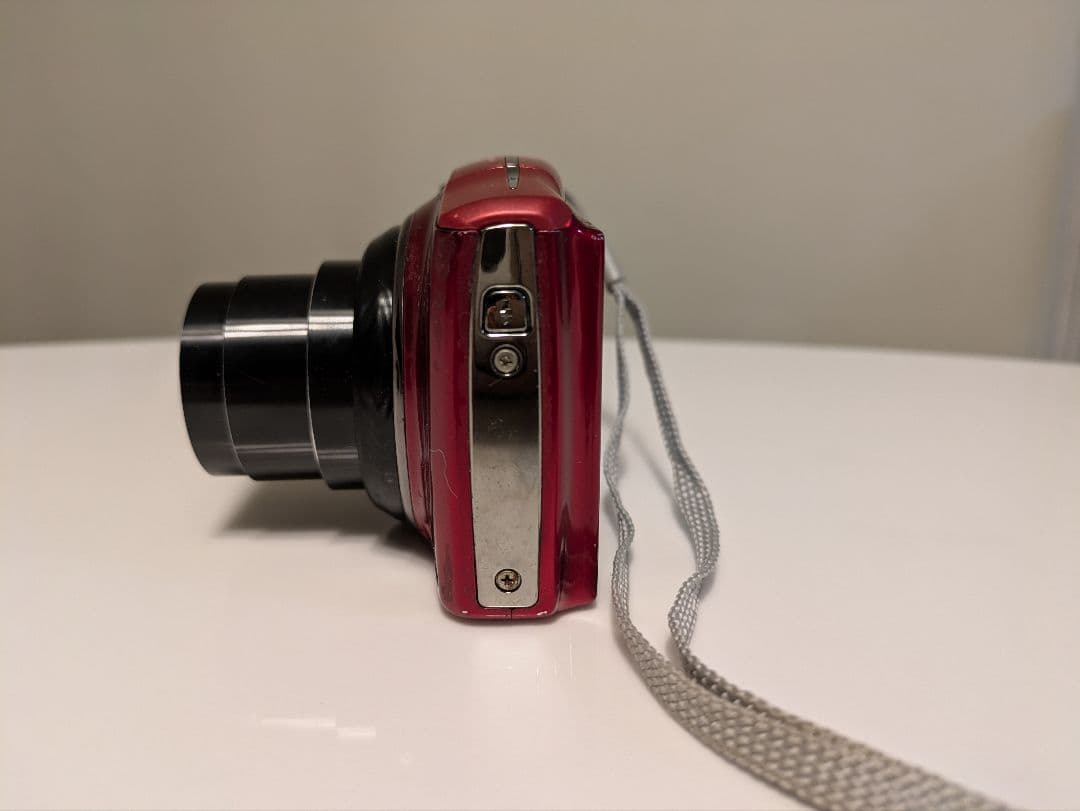 Fujifilm finepix f800exrコンパクトデジタルカメラ レッド