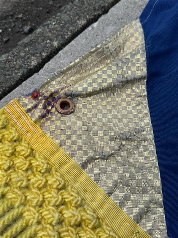 布 木綿 武者絵 幟旗 ③ と④