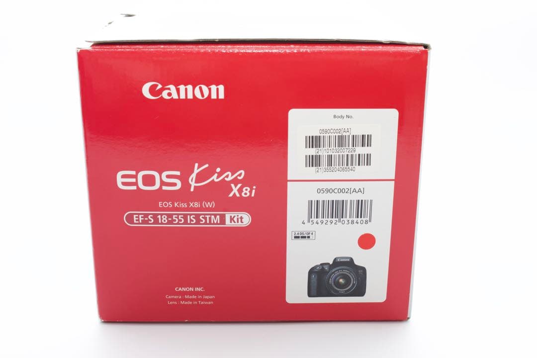 Canon EOS Kiss X8i STMレンズ Wi-Fi搭載　スマホ転送