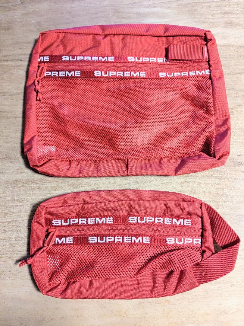 新品 22FW Supreme Organizer Pouch 2 Set