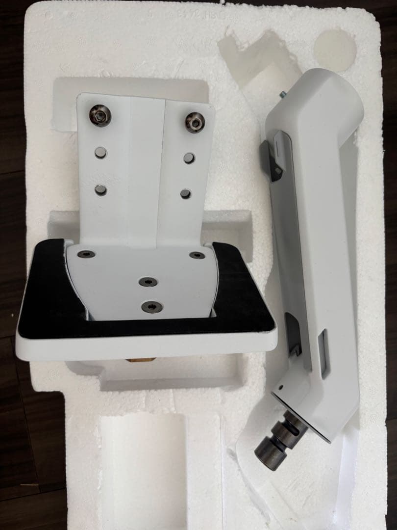 中古 ERGOTRON HX ディスプレイモニターアーム ホワイト 白