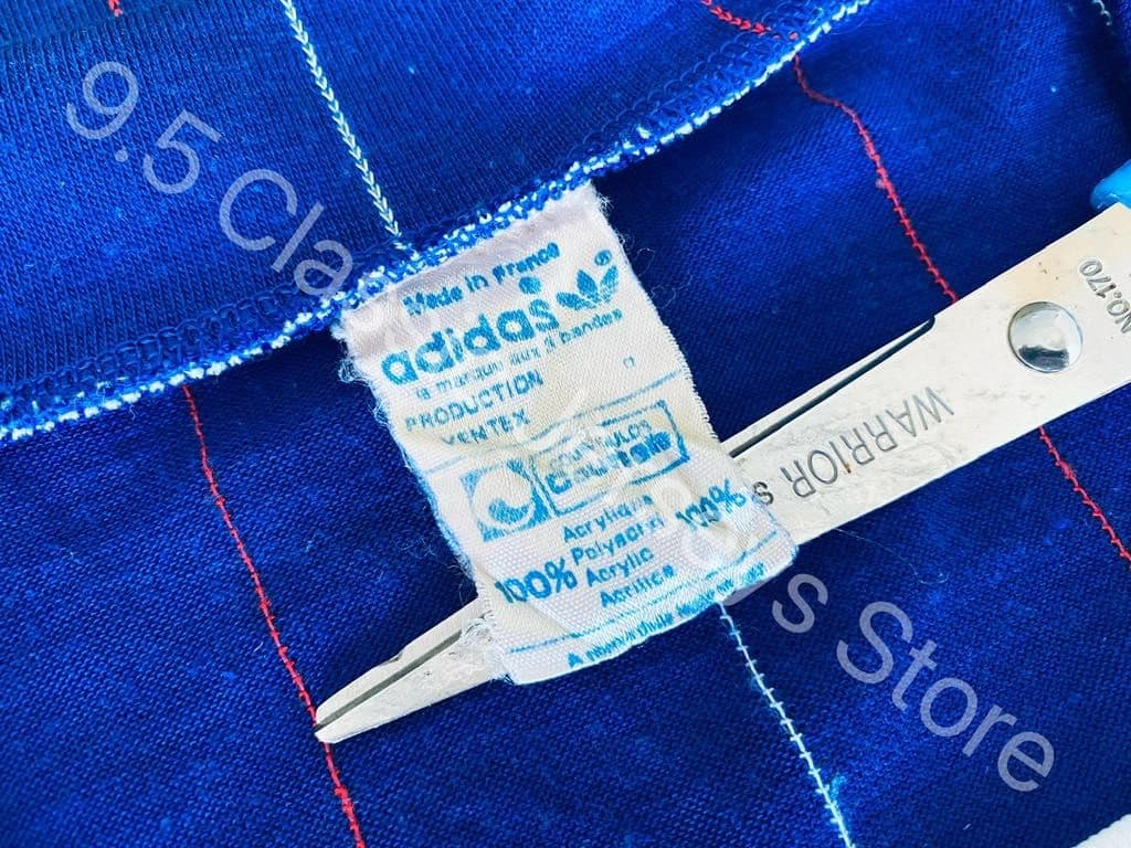 80/82 フランス代表 ホーム ユニフォーム 長袖