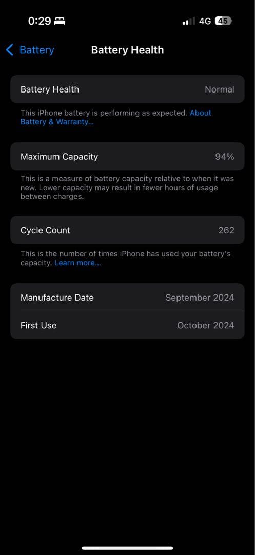 iPhone 16 Pro 256GBブラックチタニウム