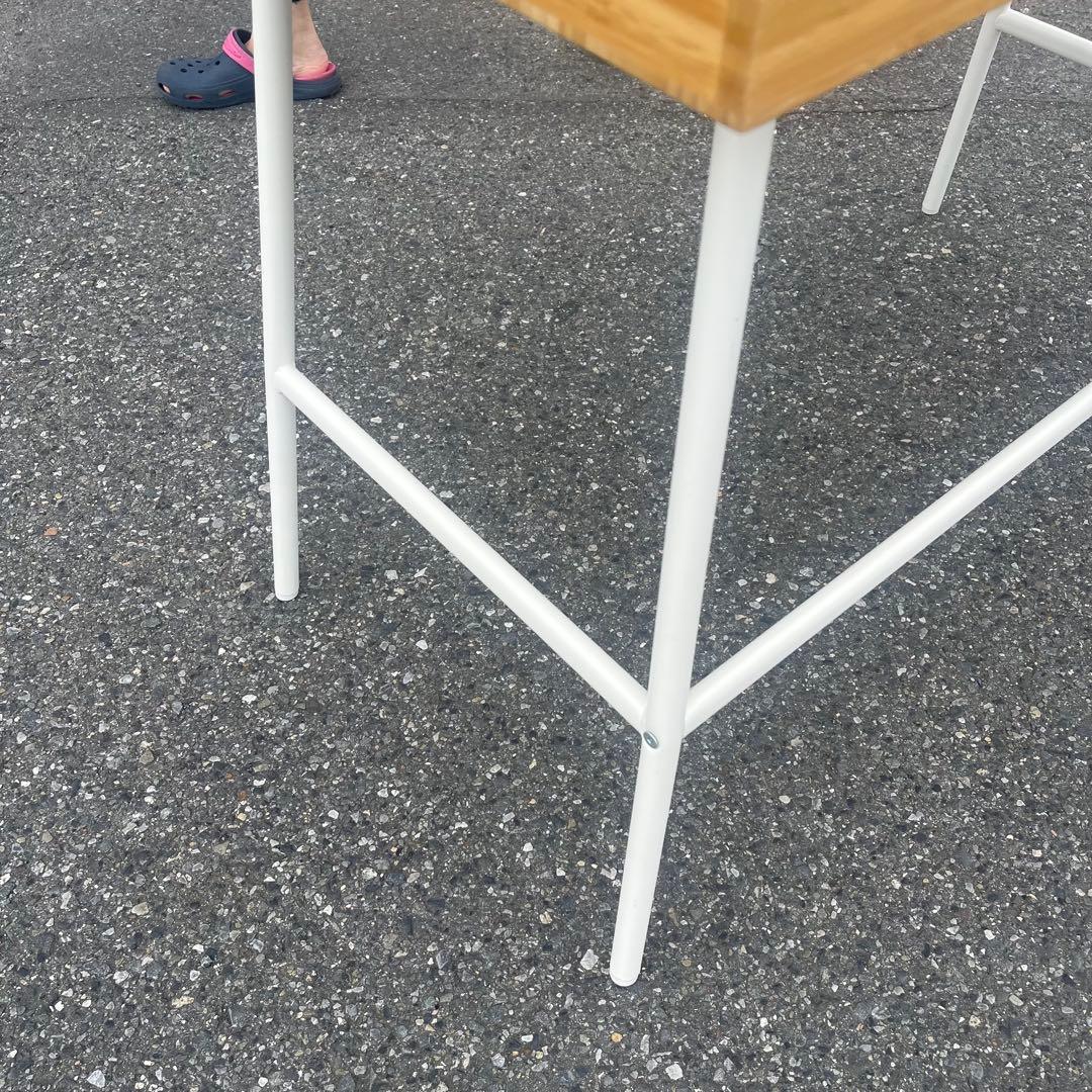 美品 IKEAリルオーセン　LILLASEN イケア デスク　竹机