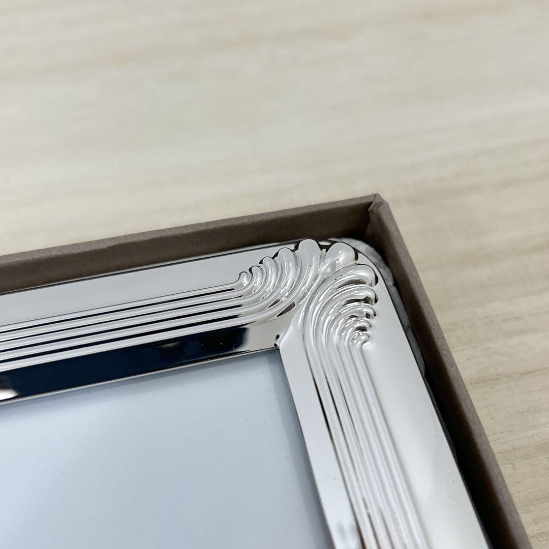 廃盤 Christofle クリストフル フォトフレーム コキーユ シルバー 貝