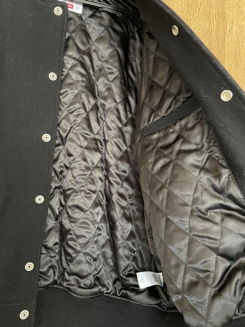 O*G様 supreme_スタジャン_24FW_黒_ブラック