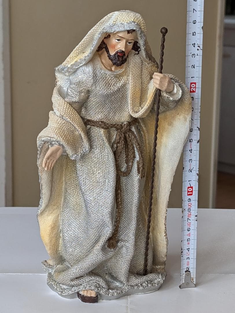 【大幅値下げ·新品同様】キリスト降誕人形７ピースセット