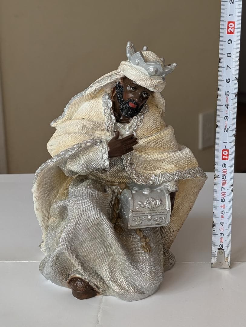 【大幅値下げ·新品同様】キリスト降誕人形７ピースセット