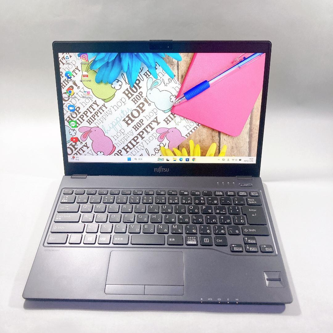 w123✨超軽量/爆速SSD/オフィス付/事務作業に快適/Wi-Fi✨ノートPC